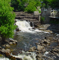 Waterfall at Almonte